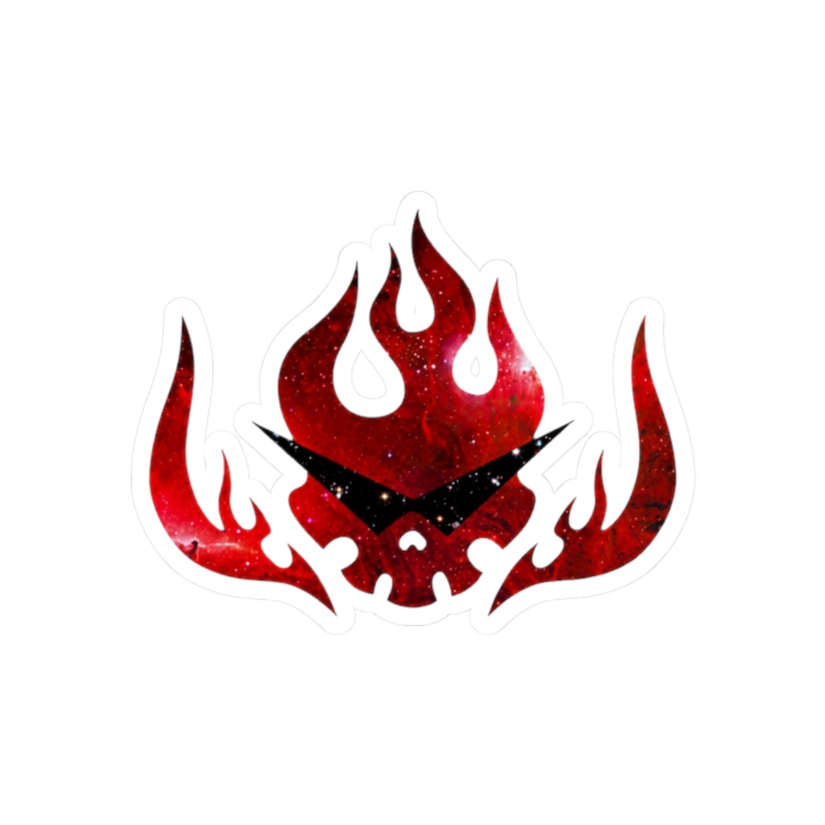 Gurren Lagann Flag Sticker - alternate angle 3, merchandise