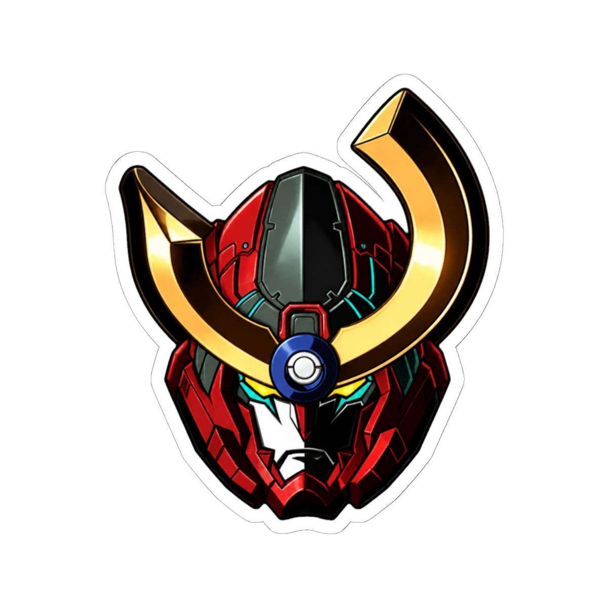 Gurren Lagann Sticker - alternate angle 1, merchandise