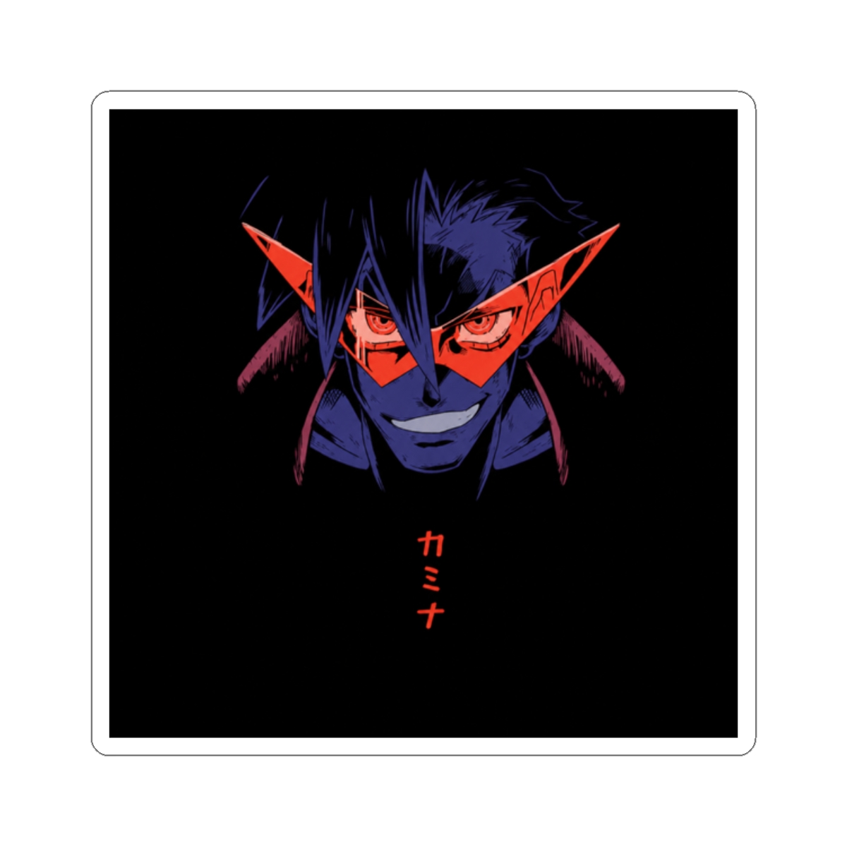 Dai-Gurren Kamina Sticker | Gurren Lagann - alternate angle 3, merchandise