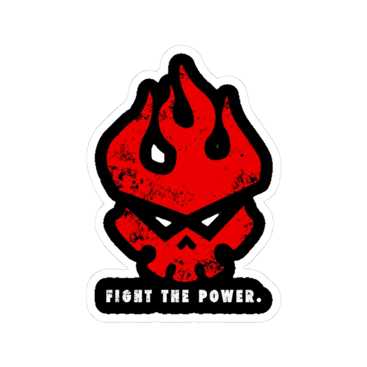 gurren lagann - Fight the power! Sticker