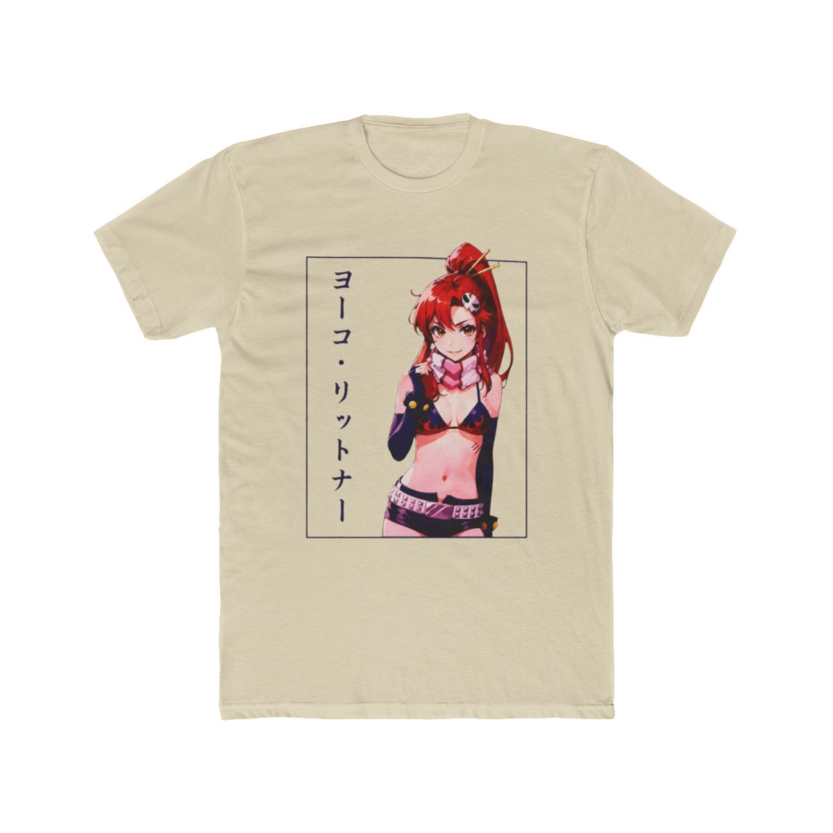 Yoko Littner Anime Tee: Gurren Lagann Manga Cotton T Shirt